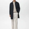 Trench-coat classique hydrofuge