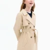 Trench-coat croisé