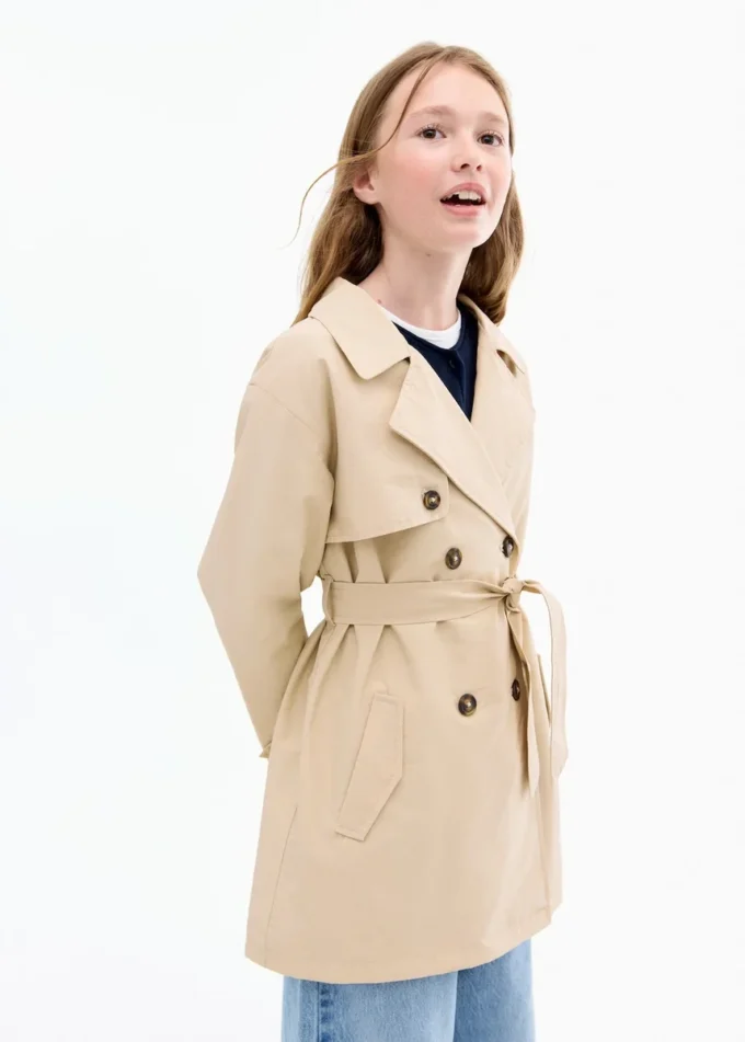 Trench-coat croisé