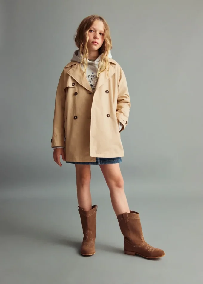 Trench-coat croisé