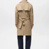 Trench-coat imperméable avec ceinture