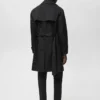 Trench-coat imperméable avec ceinture