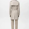 Trench-coat imperméable avec ceinture