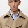Trench-coat imperméable avec ceinture