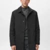 Trench-coat matelassé déperlant