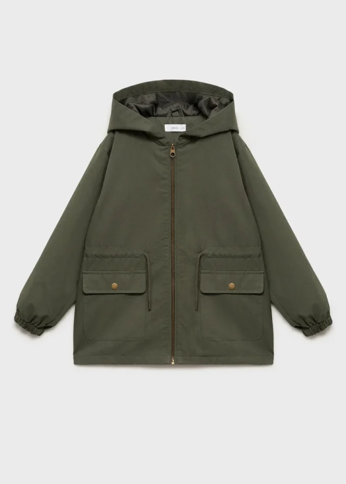 Trench-coat style safari à poches