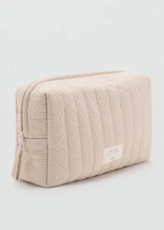Trousse de toilette texturée