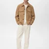 Veste 100 % cuir avec poches
