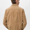 Veste 100 % cuir avec poches