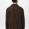 Veste 100 % cuir avec poches