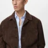 Veste 100 % cuir avec poches