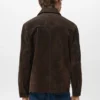 Veste 100 % cuir suédé
