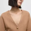 Veste ajustée en maille avec boutons