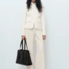 Veste bouclée avec poches
