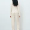 Veste bouclée avec poches