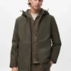 Veste à capuche imperméable