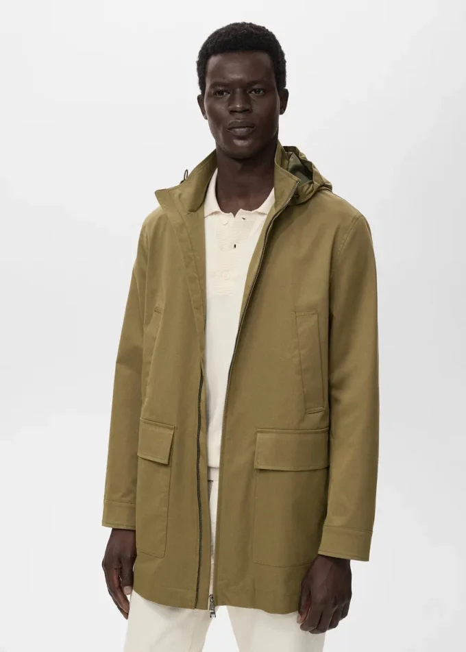 Veste à capuche imperméable