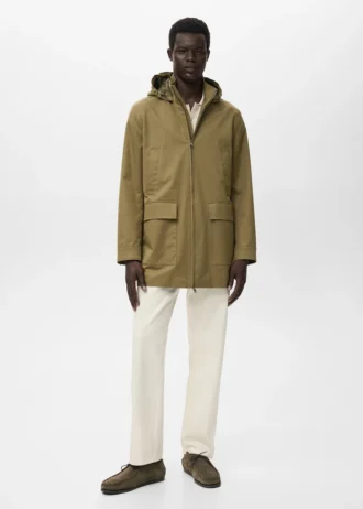 Veste à capuche imperméable