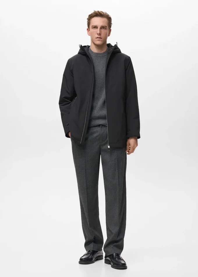 Veste à capuche imperméable