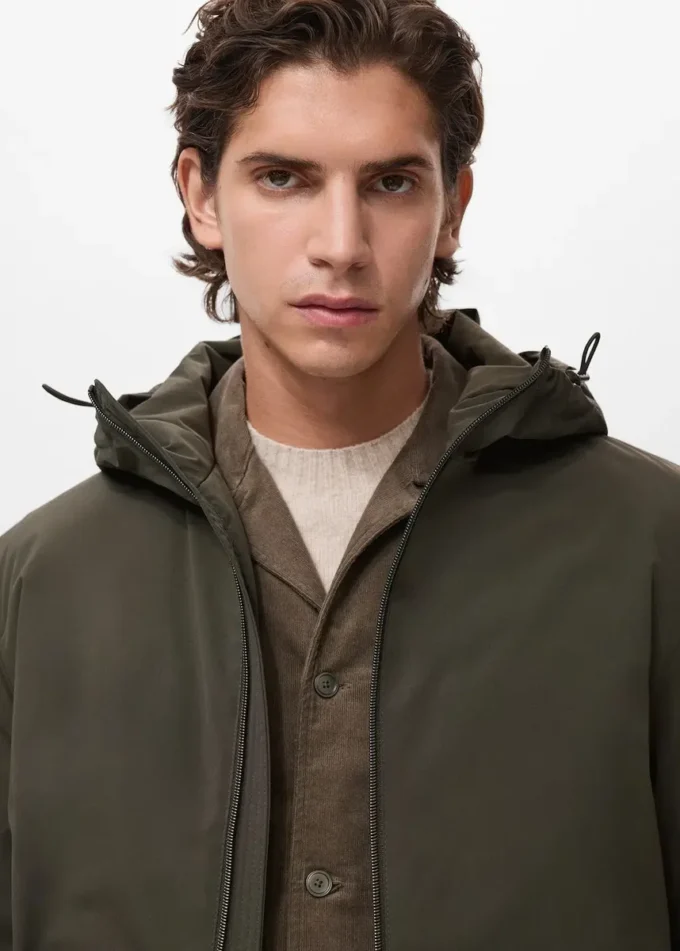 Veste à capuche imperméable