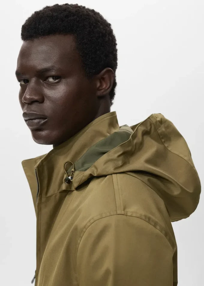 Veste à capuche imperméable