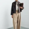 Veste à col texturé Perkins