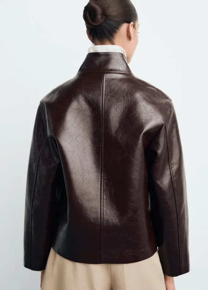 Veste à col texturé Perkins