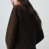 Veste courte 100 % cuir