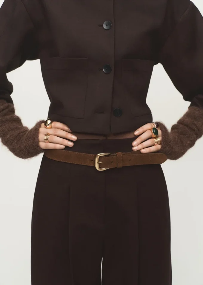 Veste courte avec poches