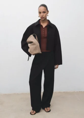 Veste courte avec poches