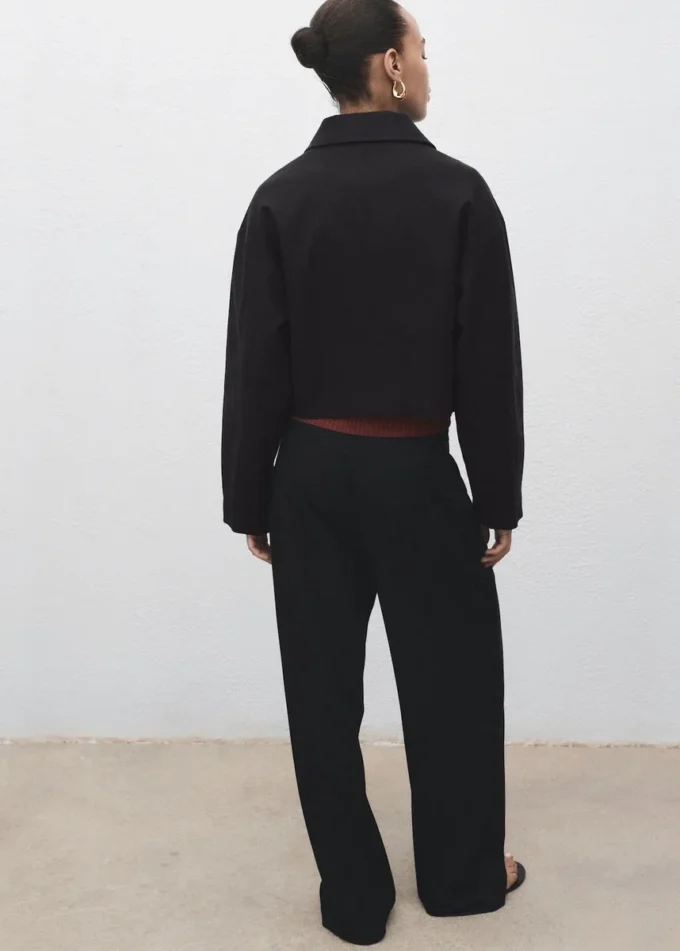 Veste courte avec poches