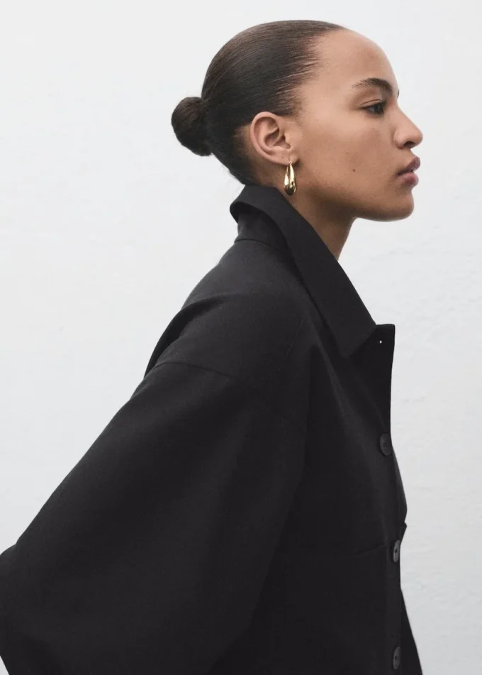 Veste courte avec poches