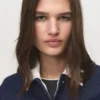 Veste courte en denim