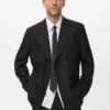 Veste croisée coupe classique