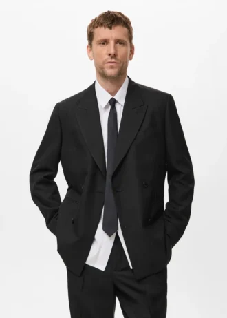 Veste croisée coupe classique
