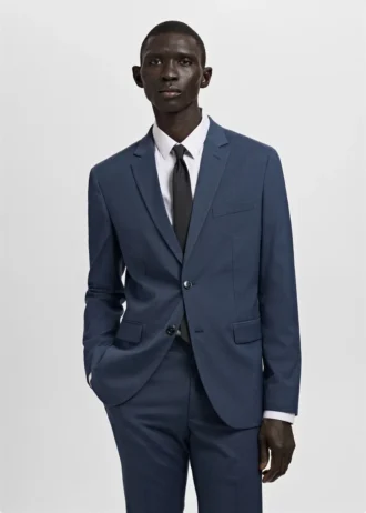 Veste de costume coupe ultra-slim en tissu extensible