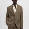 Veste de costume coupe ultra-slim en tissu extensible