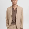 Veste de costume coupe ultra-slim en tissu extensible