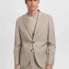 Veste de costume coupe ultra-slim en tissu extensible