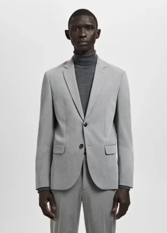 Veste de costume coupe ultra-slim en tissu extensible