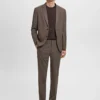 Veste de costume coupe ultra-slim en tissu extensible