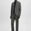 Veste de costume coupe ultra-slim en tissu extensible