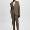 Veste de costume coupe ultra-slim en tissu extensible