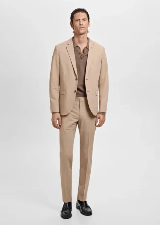 Veste de costume coupe ultra-slim en tissu extensible