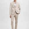 Veste de costume coupe ultra-slim en tissu extensible