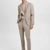 Veste de costume coupe ultra-slim en tissu extensible