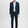 Veste de costume coupe ultra-slim en tissu extensible