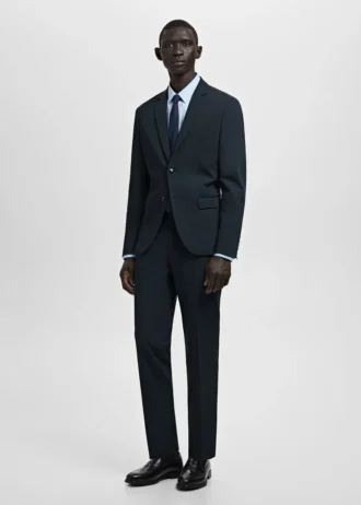 Veste de costume coupe ultra-slim en tissu extensible