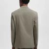 Veste de costume coupe ultra-slim en tissu extensible