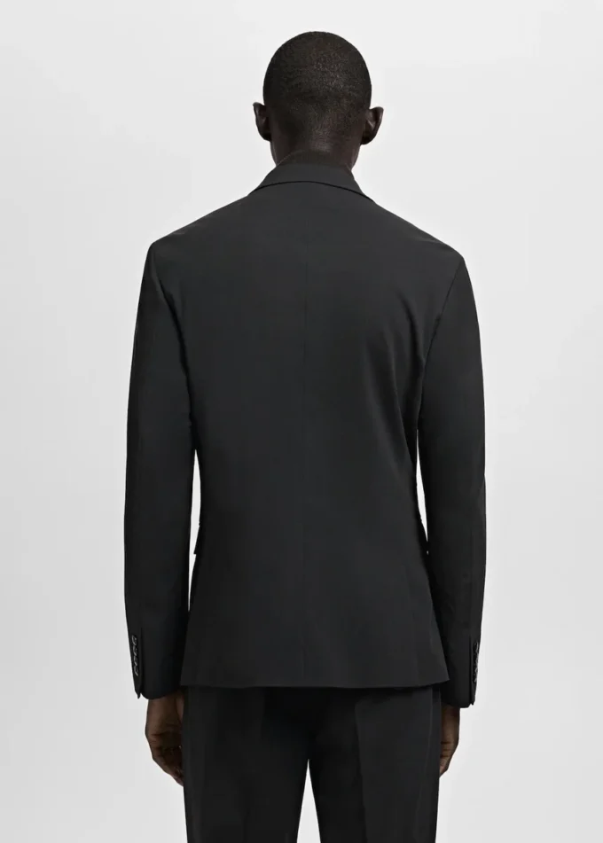 Veste de costume coupe ultra-slim en tissu extensible